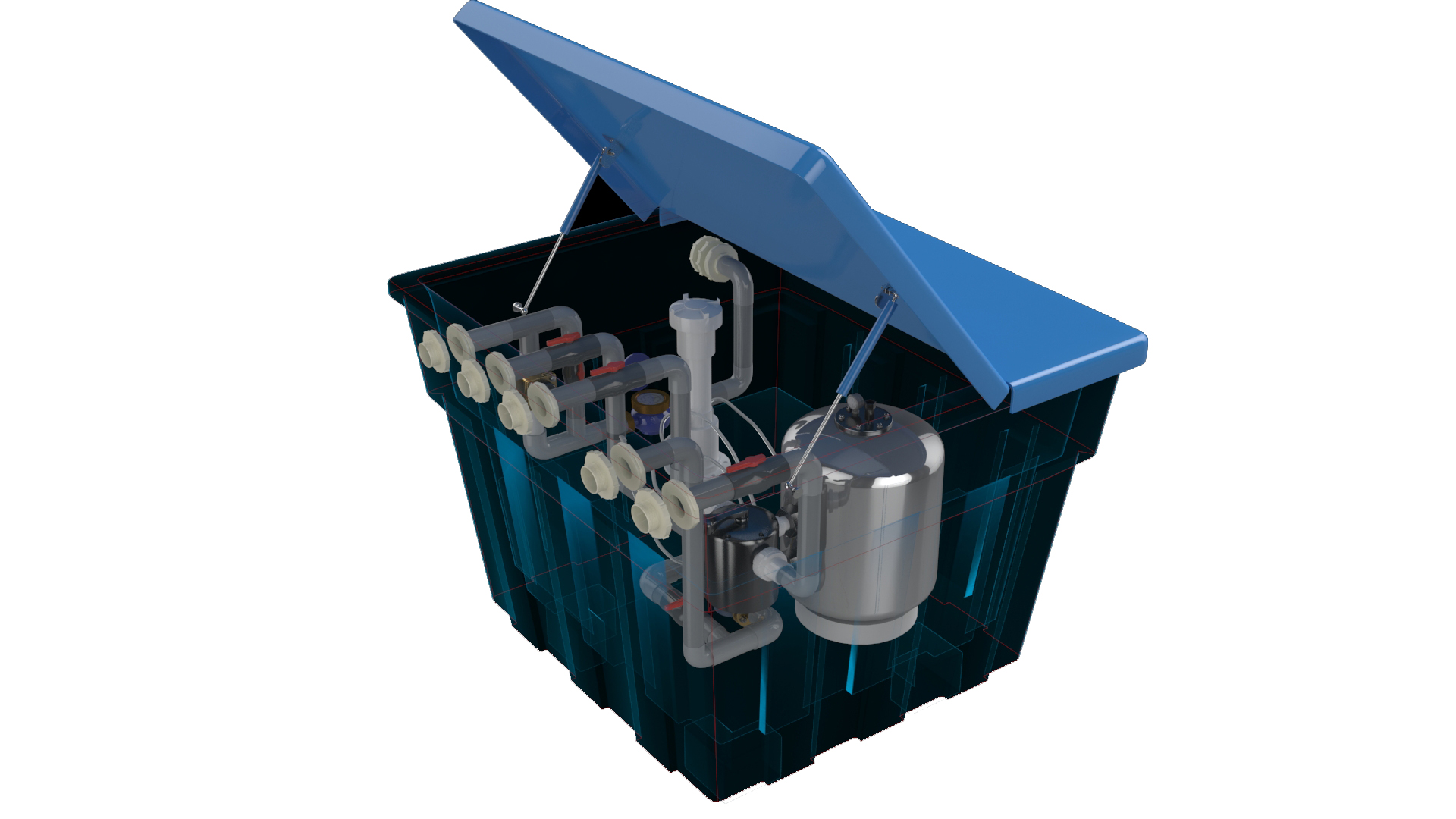 Rainwater Underground Integrated Treatment Unit